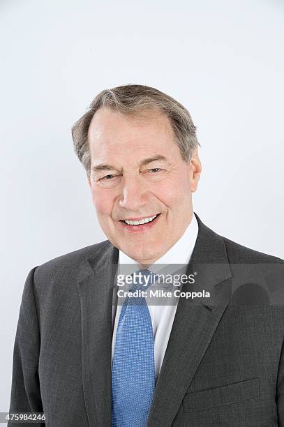 News anchor Charlie Rose poses for a portrait at The 74th Annual Peabody Awards Ceremony at Cipriani Wall Street on May 31, 2015 in New York City.