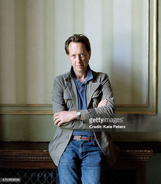 Actor Richard E Grant is photographed for the Telegraph on June 16, 2012 in London, England.