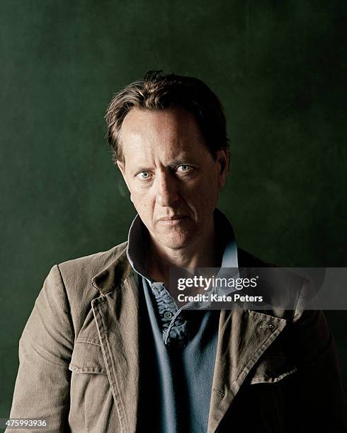 Actor Richard E Grant is photographed for the Telegraph on June 16, 2012 in London, England.