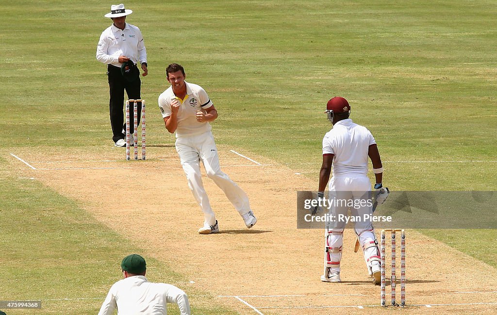 1st Test - Australia v West Indies: Day 3