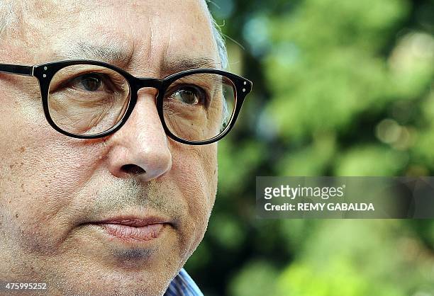 French Albert Chennouf-Meyer, father of one of the victims of Mohamed Merah, an Islamist who gunned down French soldiers and Jewish children in a...