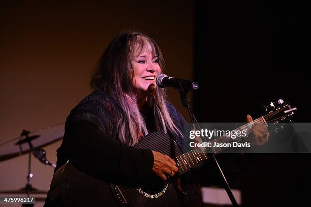 Musician Melanie attends the Johnny Cash Birthday Celebration 2014 at The Johnny Cash Museum on March 1, 2014 in Nashville, Tennessee.