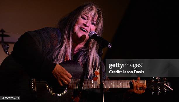 Musician Melanie attends the Johnny Cash Birthday Celebration 2014 at The Johnny Cash Museum on March 1, 2014 in Nashville, Tennessee.