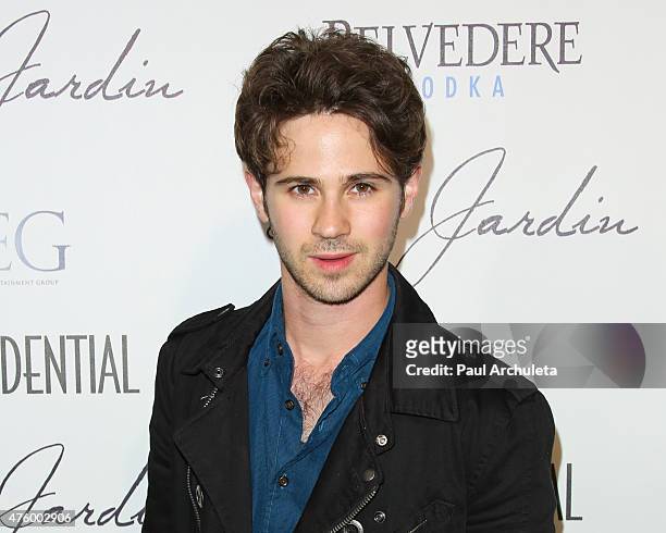 Actor Connor Paolo attends the Grand Opening Party of the Le Jardin Outdoor Lounge at Le Jardin on June 4, 2015 in Hollywood, California.