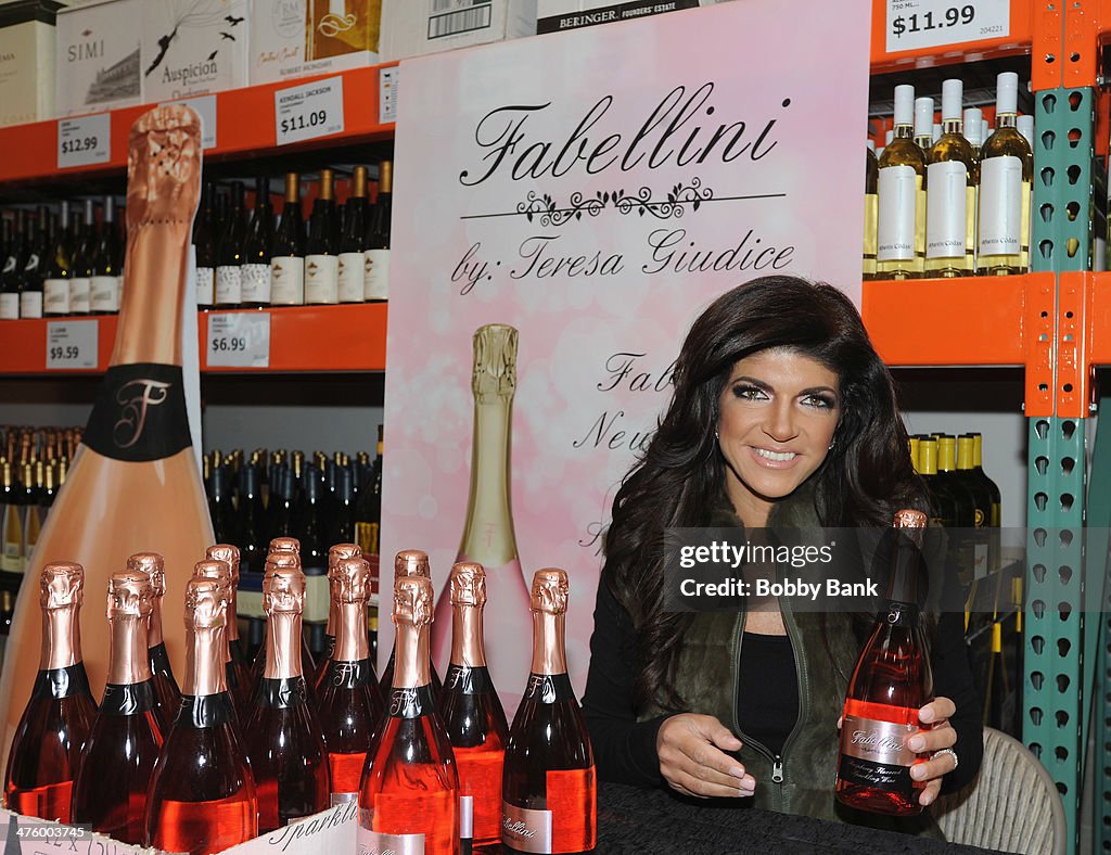 Teresa Giudice Fabellini Bottle Signing And Tasting