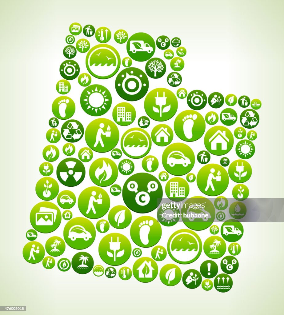 Local Environment Conservation Vector Utah Environmental Conservation Green Vector Button Pattern High-Res ...