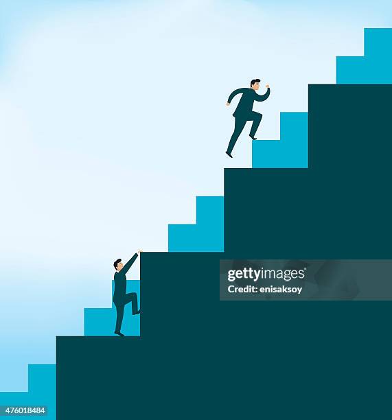 take the easy way out - easy steps stock illustrations