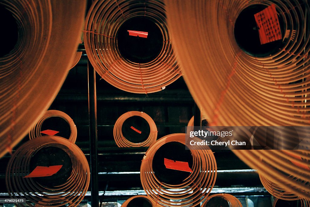Chinese coil incense