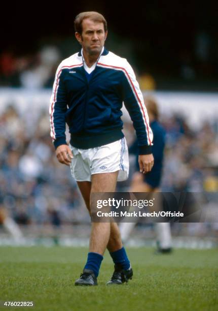 September 1981 - Football League Division One - Tottenham Hotspur v Everton - Everton Manager Howard Kendall.