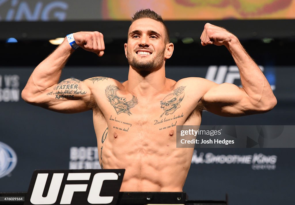 UFC Fight Night: Weigh-in