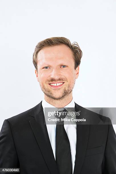 Director/producer Orlando von Einsiedel poses for a portrait at The 74th Annual Peabody Awards Ceremony at Cipriani Wall Street on May 31, 2015 in...