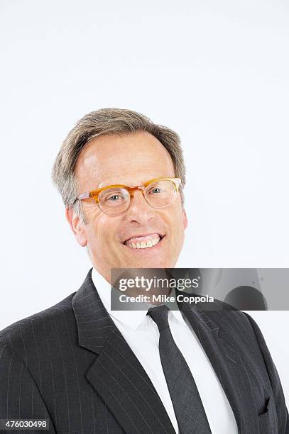 Producer Mark Johnson poses for a portrait at The 74th Annual Peabody Awards Ceremony at Cipriani Wall Street on May 31, 2015 in New York City.