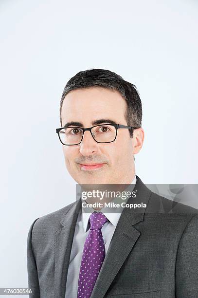 Comedian John Oliver poses for a portrait at The 74th Annual Peabody Awards Ceremony at Cipriani Wall Street on May 31, 2015 in New York City.