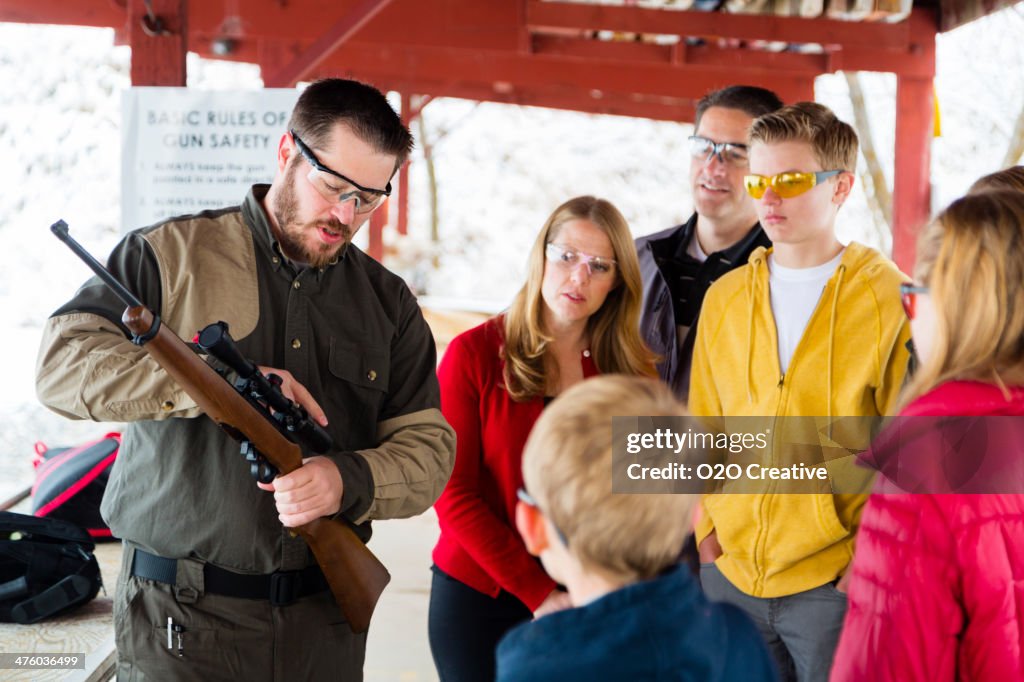 Firearms Instructor at the Shooting Range