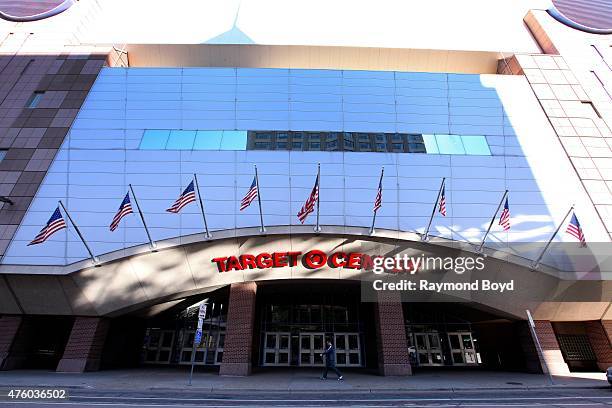 Target Center, home of the Minnesota Timberwolves basketball team and Minnesota Lynx WNBA basketball team on May 22, 2015 in Minneapolis, Minnesota.