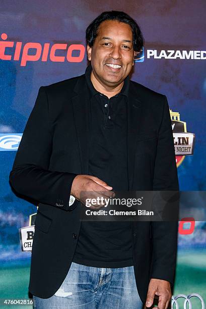 Cherno Jobatey attends the Sky Champions Night at The Grand on June 5, 2015 in Berlin, Germany.