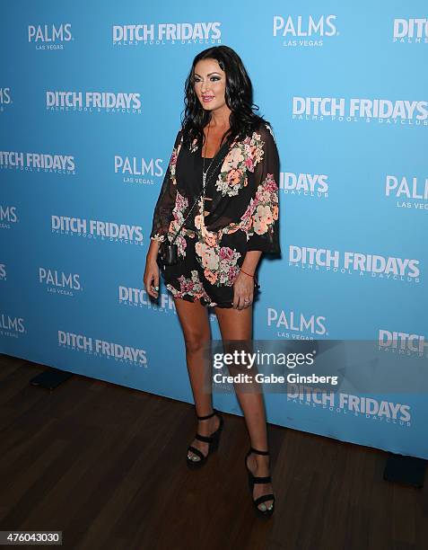 Television host Heather Marianna attends Ditch Fridays at Palms Pool & Dayclub on June 5, 2015 in Las Vegas, Nevada.