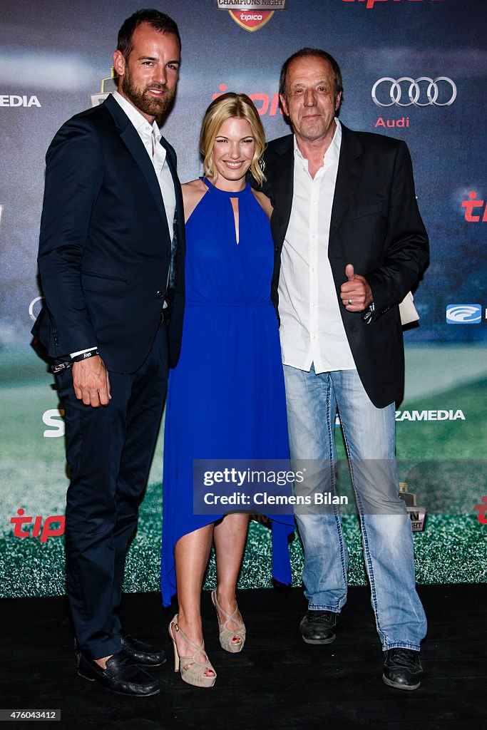 Christoph Rollo Houston Christoph Metzelder, Jessica Kastrop and Rollo Fuhrmann attend the ...