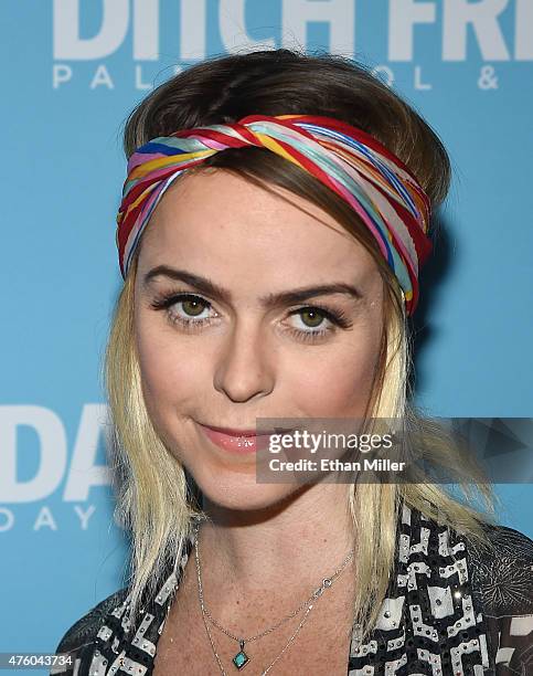 Actress/recording artist Taryn Manning attends Ditch Fridays at Palms Pool & Dayclub on June 5, 2015 in Las Vegas, Nevada.