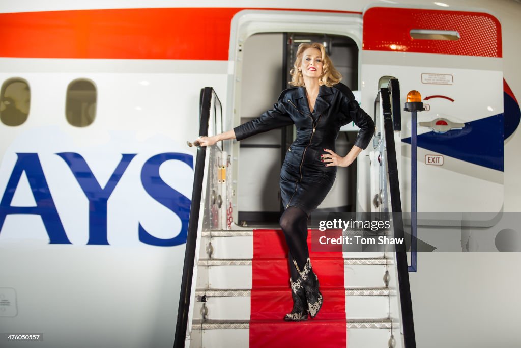 Jerry Hall Launches New British Airways Route to Austin