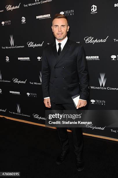 Gary Barlow attends The Weinstein Company Academy Award party hosted by Chopard on March 1, 2014 in Beverly Hills, California.