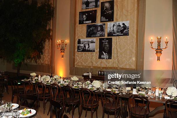 General view of atmosphere at The Weinstein Company Academy Award party hosted by Chopard on March 1, 2014 in Beverly Hills, California.