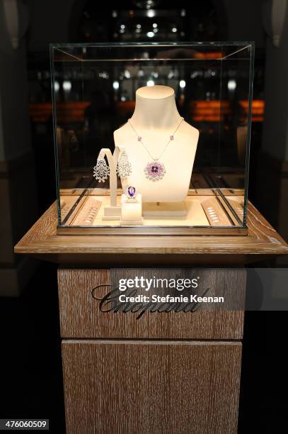 View of atmosphere at The Weinstein Company Academy Award party hosted by Chopard on March 1, 2014 in Beverly Hills, California.