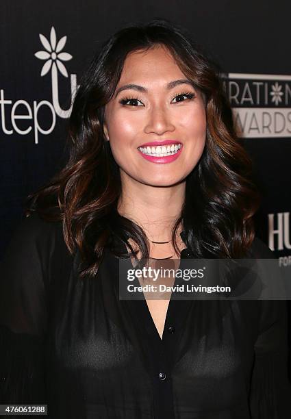 Actress Catherine Haena Kim attends the Step Up Women's Network 12th Annual Inspiration Awards at The Beverly Hilton Hotel on June 5, 2015 in Beverly...