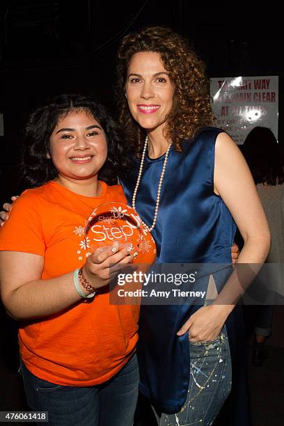 Step Up Women's Network student honoree Maria Soto and Jenni Luke, CEO, Step Up Women's Network, attend the Step Up Women's Network 12th Annual...