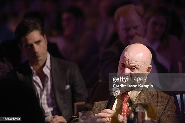 Actor John Stamos and comedian Don Rickles attend the "Cool Comedy - Hot Cuisine" To Benefit The Scleroderma Research Foundation benefit at the...