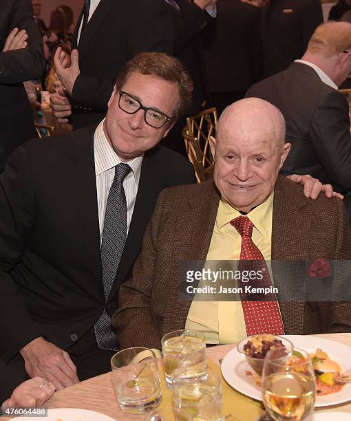 Comedians Bob Saget and Don Rickles attend the "Cool Comedy - Hot Cuisine" To Benefit The Scleroderma Research Foundation benefit at the Beverly...