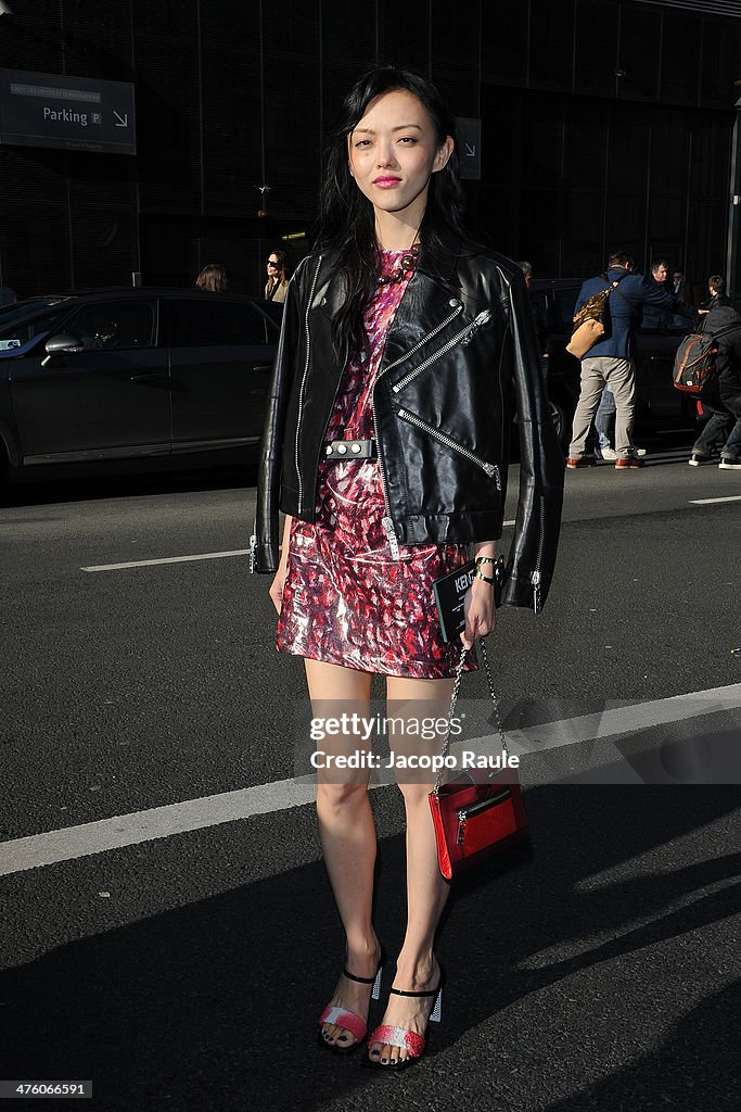 Celebrity Sighting At Paris Fashion Week - March 2nd - Womenswear Fall/Winter 2014-2015