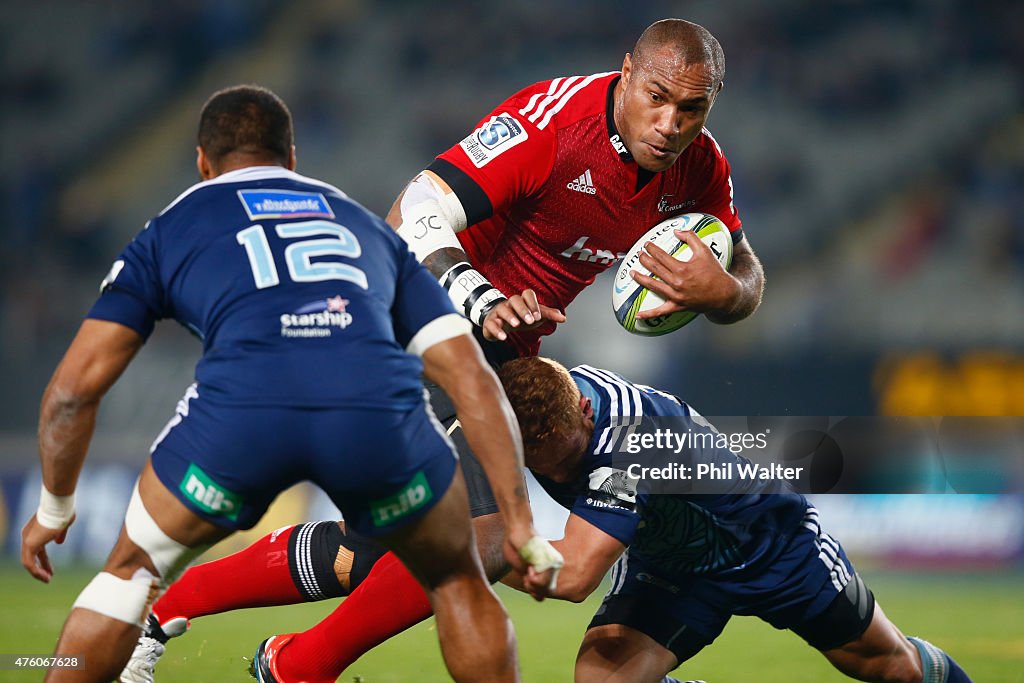 Super Rugby Rd 17 - Blues v Crusaders