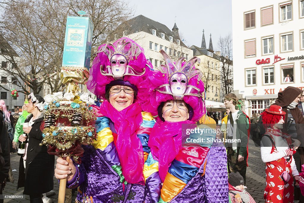 Carnival Women's Carnival celebration