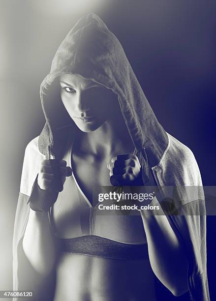 i'm a fighter - fighter portraits 2015 stockfoto's en -beelden