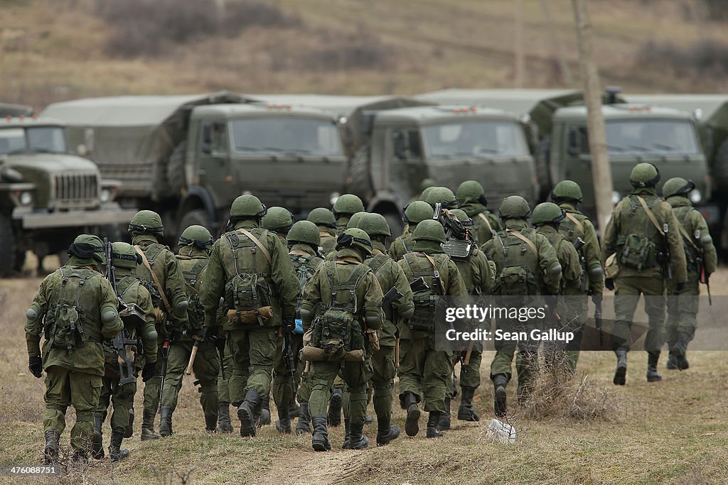 Concerns Grow In Ukraine Over Pro Russian Demonstrations In The Crimea Region