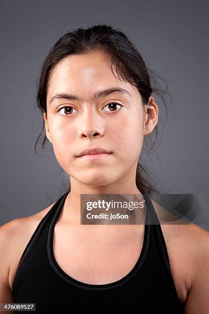 portrait of a teenager -close-up - banbossy stock pictures, royalty-free photos & images