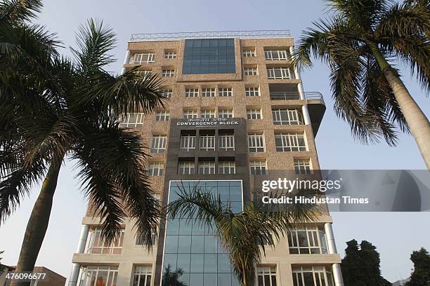 The new Convergence Block inaugurated by Union Minister for Health and Family Welfare Ghulam Nabi Azad at AIIMS, on March 2, 2014 in New Delhi,...