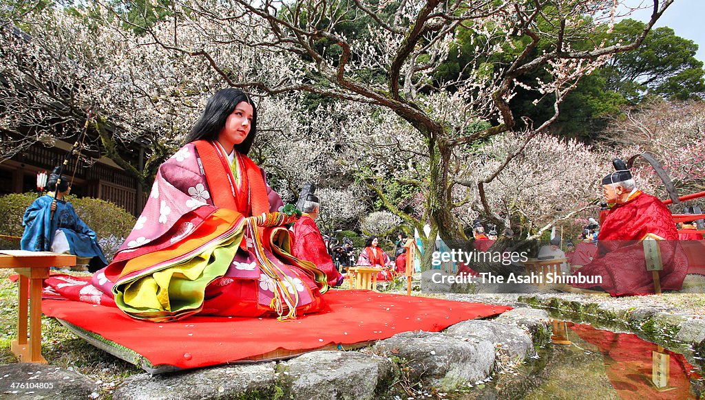 'Kyokusui No En' Ancient Festival Takes Place In Dazaifu