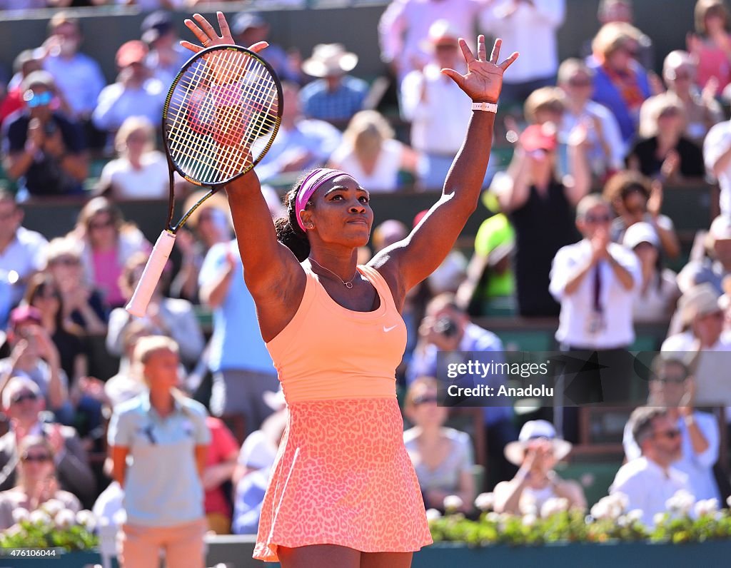 2015 French Open - Serena Williams