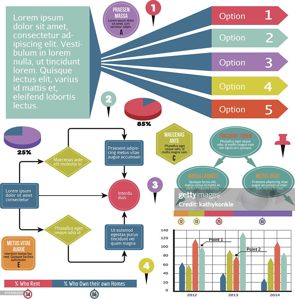 Basic Graphs Design Charts And Graphs Design Elements High-Res Vector Graphic - Getty Images