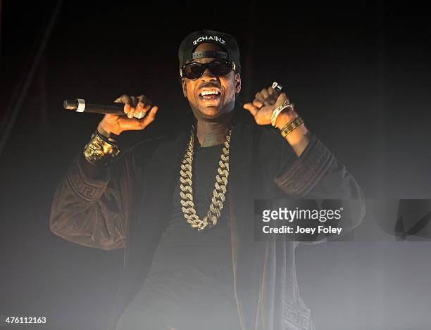 Chainz performs during the 2 Good To Be T.R.U. Tour in The Egyptian Room at Old National Centre on March 1, 2014 in Indianapolis, Indiana.