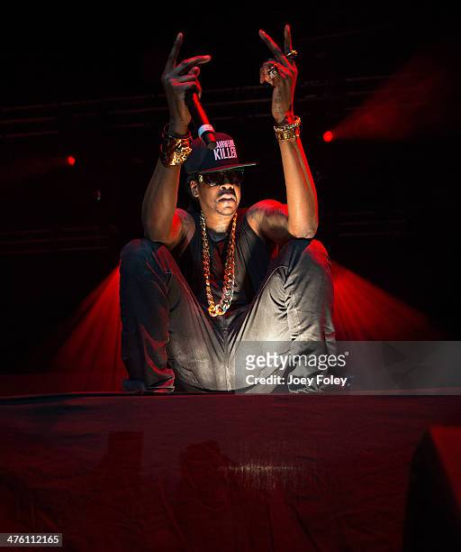 Chainz performs during the 2 Good To Be T.R.U. Tour in The Egyptian Room at Old National Centre on March 1, 2014 in Indianapolis, Indiana.