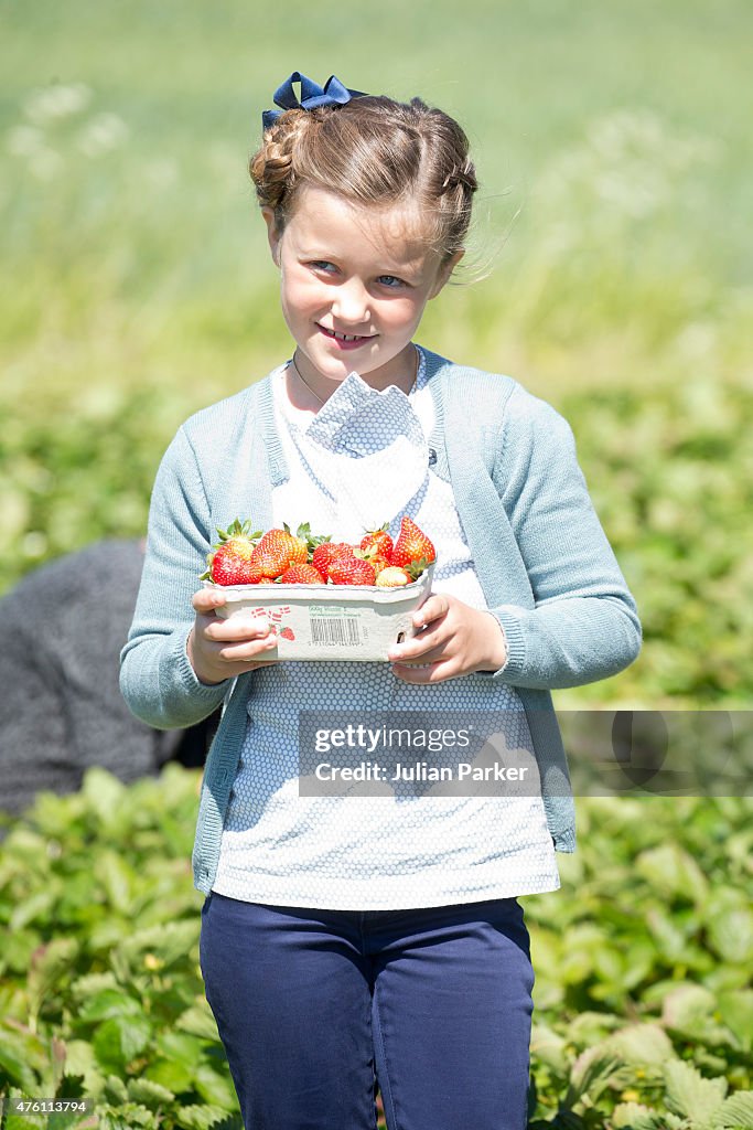 Crown Princess Mary & Princess Isabella Of Denmark Undertake Engagements On The Island Of Samso