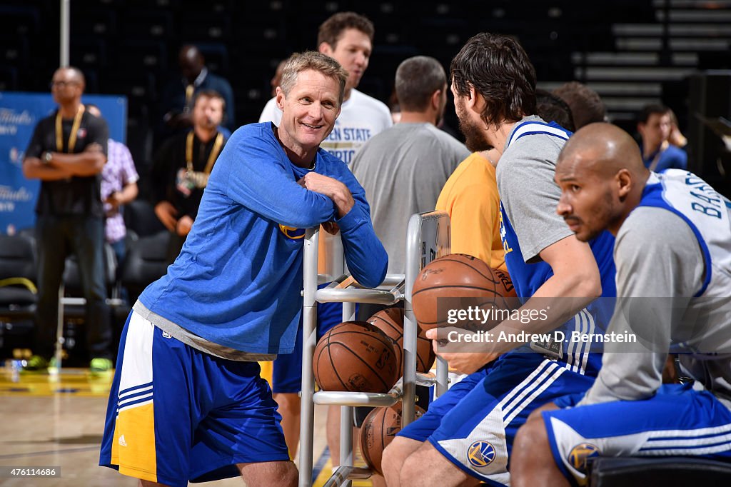 2015 NBA Finals - Practice and Media Availability