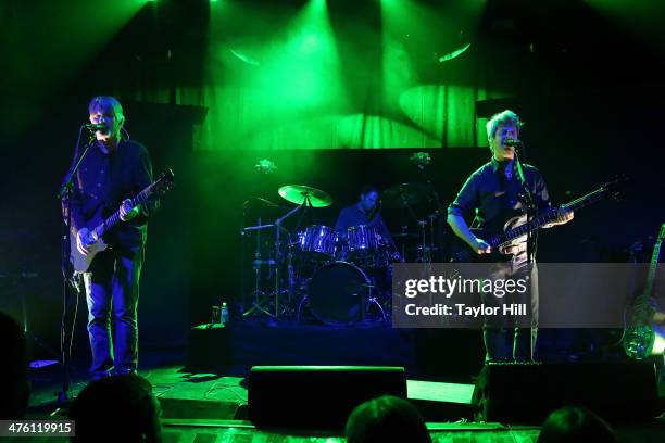 Scott Murawski, Todd Isler, and Mike Gordon perform at Webster Hall on March 1, 2014 in New York City.