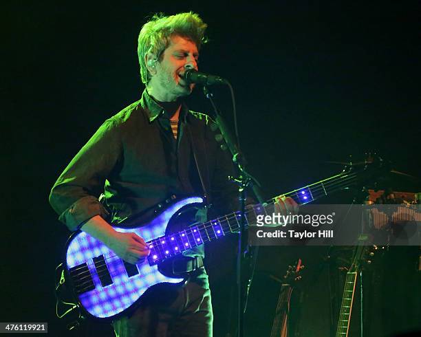 Mike Gordon performs at Webster Hall on March 1, 2014 in New York City.