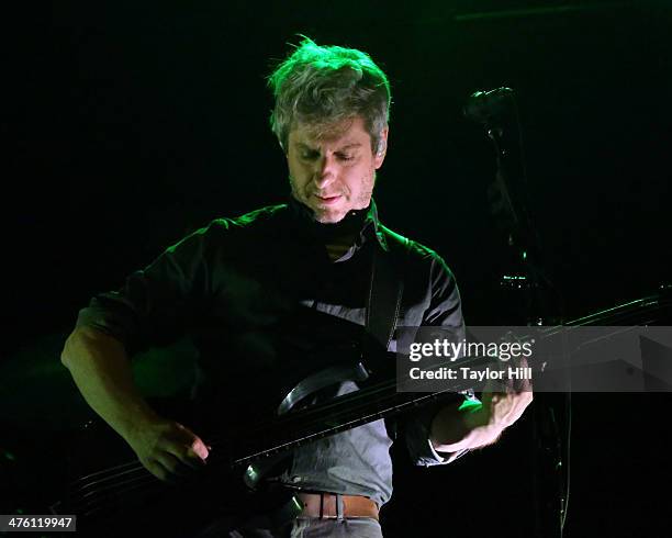 Mike Gordon of Phish performs at Webster Hall on March 1, 2014 in New York City.