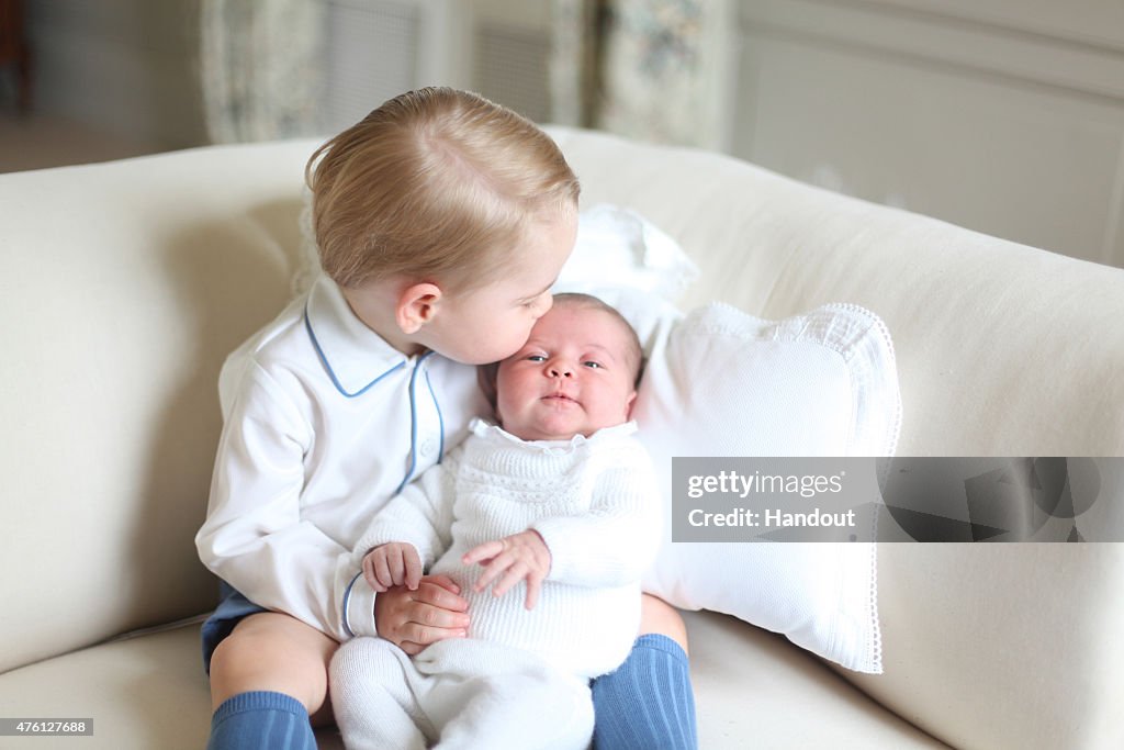 Prince George & Princess Charlotte Of Cambridge - Official Photographs Released