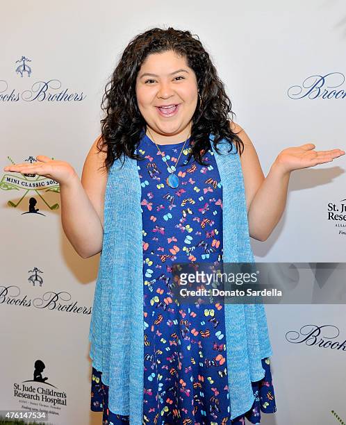 Actress Raini Rodriguez attends Brooks Brothers MINI CLASSIC Golf Tournament to benefit St. Jude Children's Research Hospital at Brooks Brothers...